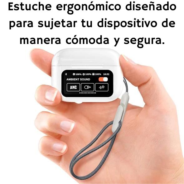 Audífonos inalámbricos con batería y pantalla ultra resistente